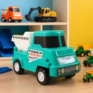 Kids Power Dumper Truck Toy – Friction-Powered Construction Play
