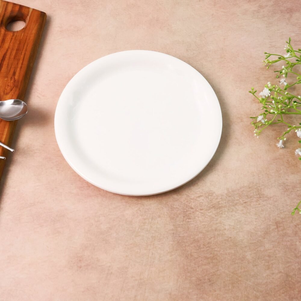 DinnerPlate-05.jpg Plastic Round Dinner Plate – 19 cm Durable & Lightweight
