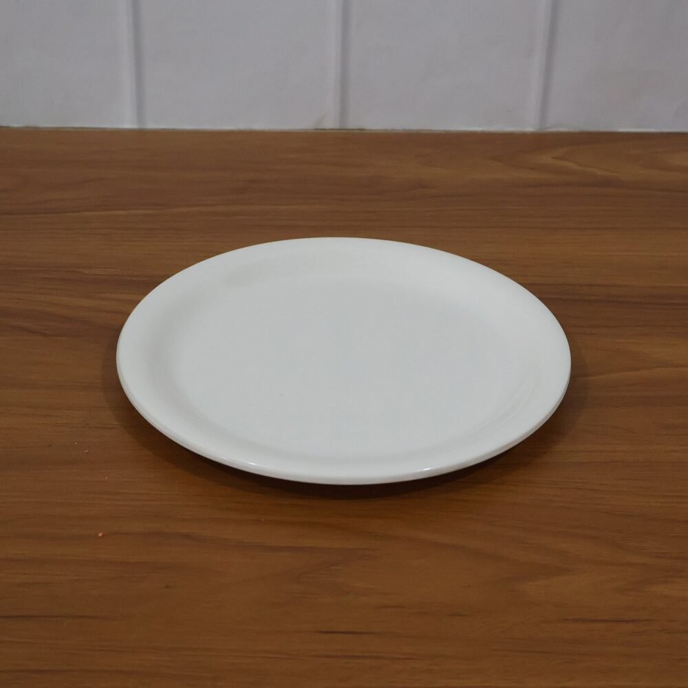 DinnerPlate-live.jpg Plastic Round Dinner Plate – 19 cm Durable & Lightweight
