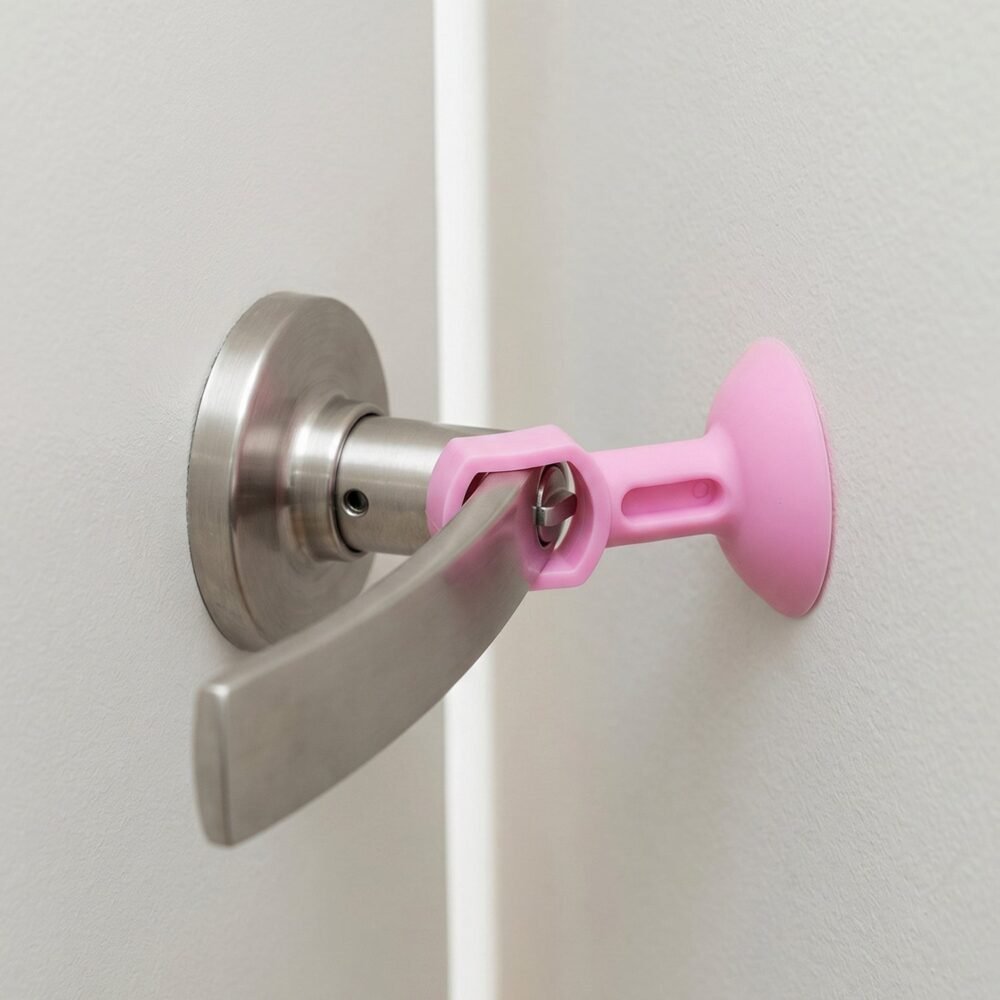 Door-Stop-3.jpg Silicone Door Stopper – Strong Suction Base for Wall Protection