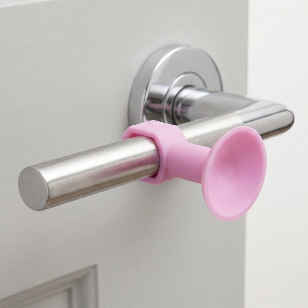 Door-Stop-5.jpg Silicone Door Stopper – Strong Suction Base for Wall Protection