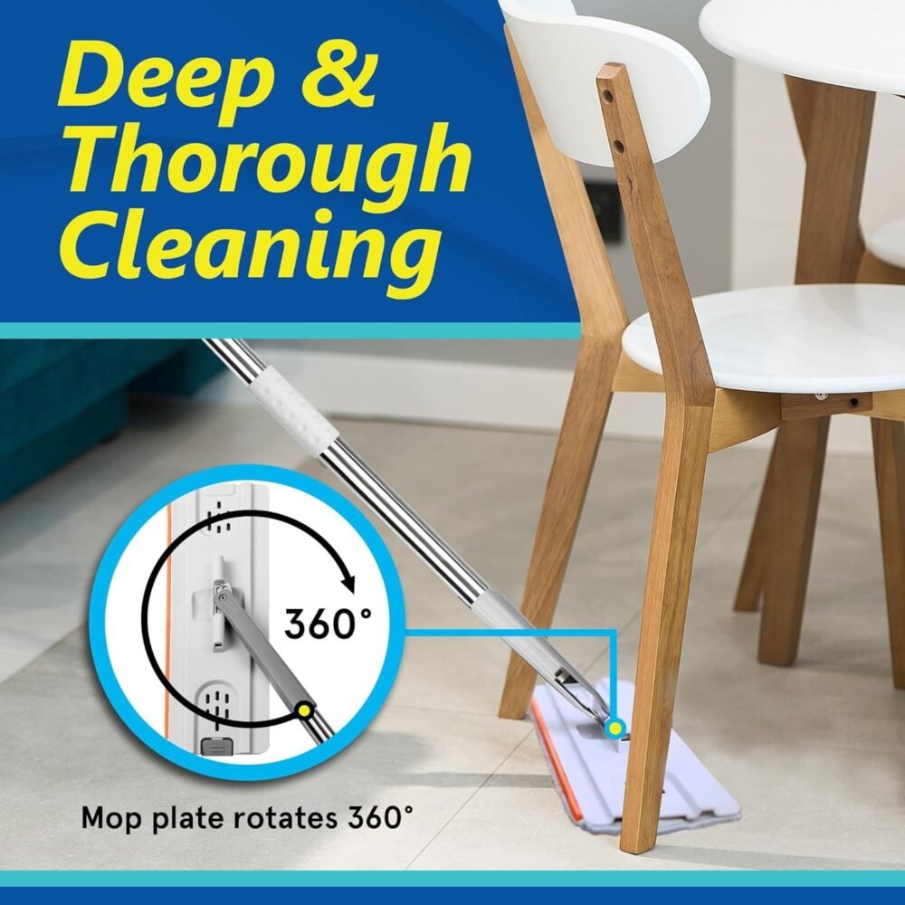 DoubleMopBucket-02.jpg Small Flat Mop Bucket Set – Compact Multipurpose Cleaning Kit