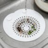 Flexible Silicone Sink Drain Strainer – Anti Clog Kitchen Filter
