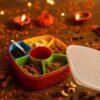 Dry Fruit Box with Spoon – BPA-Free 7-Compartment Organizer