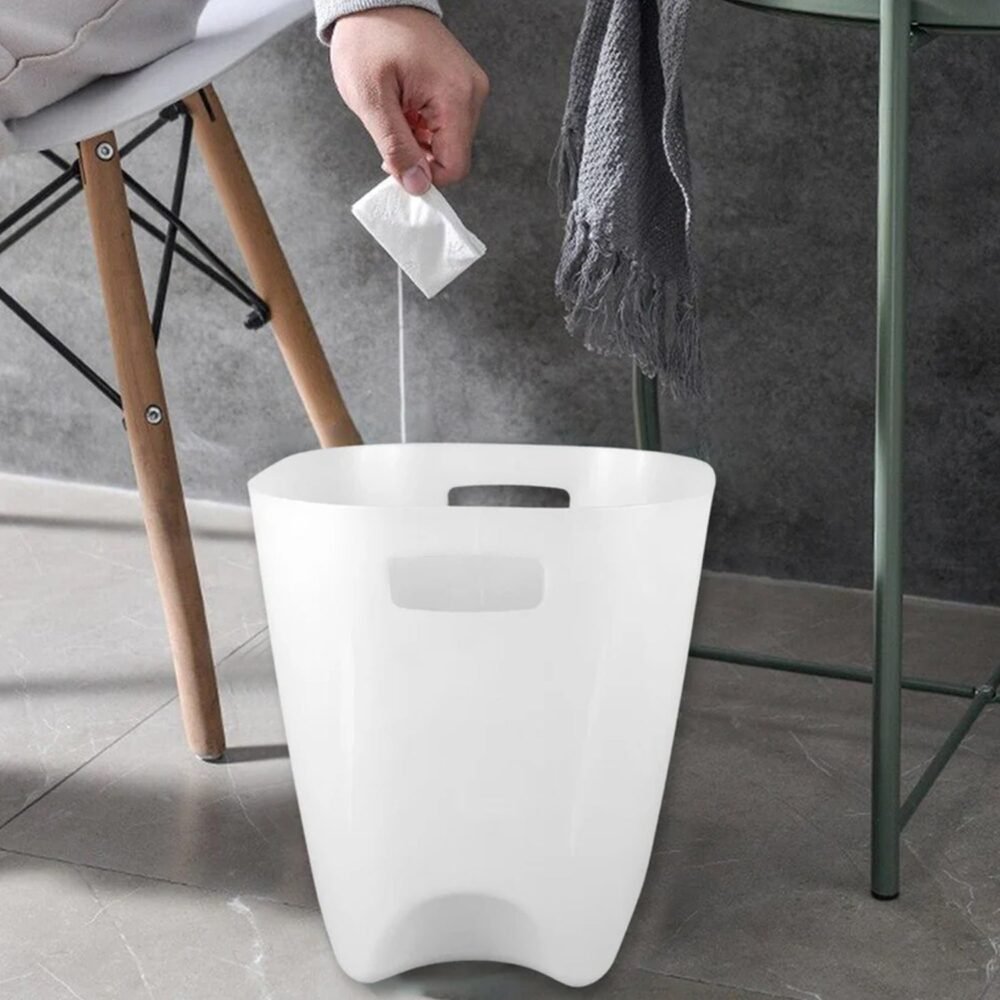 Dustbin-03.jpg Plastic Dustbin Set – Compact Square for Home & Office (4 Pc)