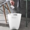 Dustbin-03.jpg Plastic Dustbin Set – Compact Square for Home & Office (4 Pc)