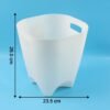Dustbin-06.jpg Plastic Dustbin Set – Compact Square for Home & Office (4 Pc)