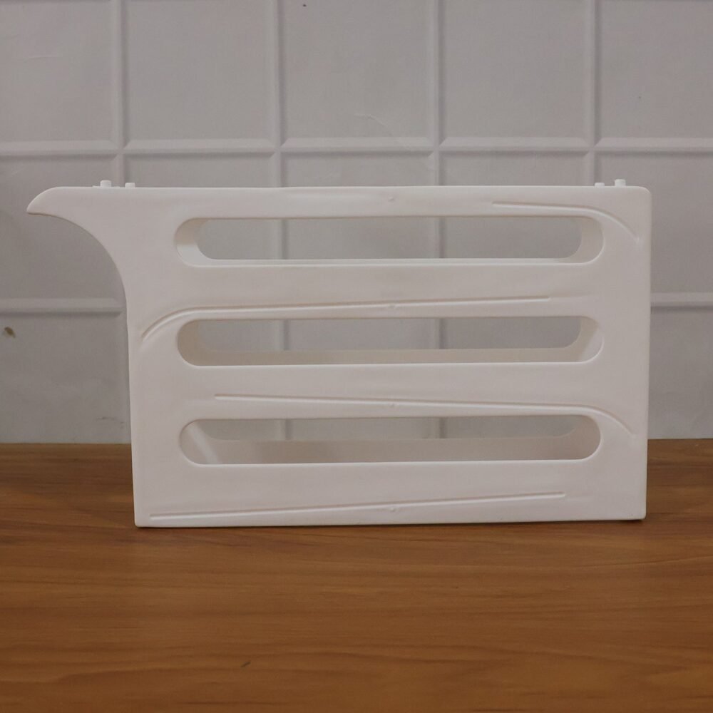 Plastic Egg Storage Organizer – Space-saving fridge tray for neat kitchen organization
