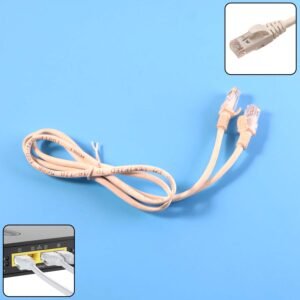 Ethernetcable2-WOSKU-01.jpg Ethernet LAN Cable 1 Meter – High-Speed Stable Wired Connection