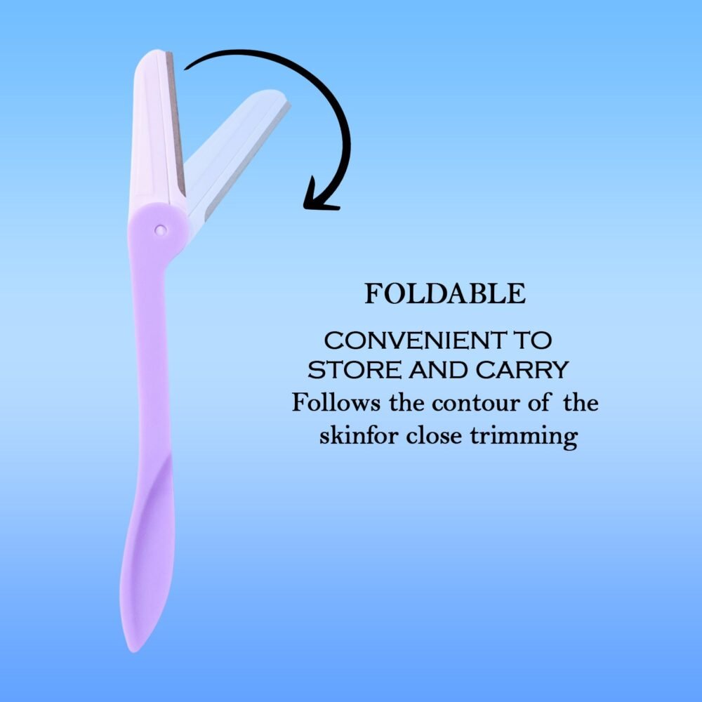 Eyebrow Razor with 3 Replaceable Blades – Precision Facial Grooming