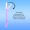 Eyebrow Razor with 3 Replaceable Blades – Precision Facial Grooming