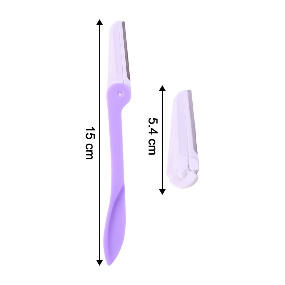 Eyebrow Razor with 3 Replaceable Blades – Precision Facial Grooming