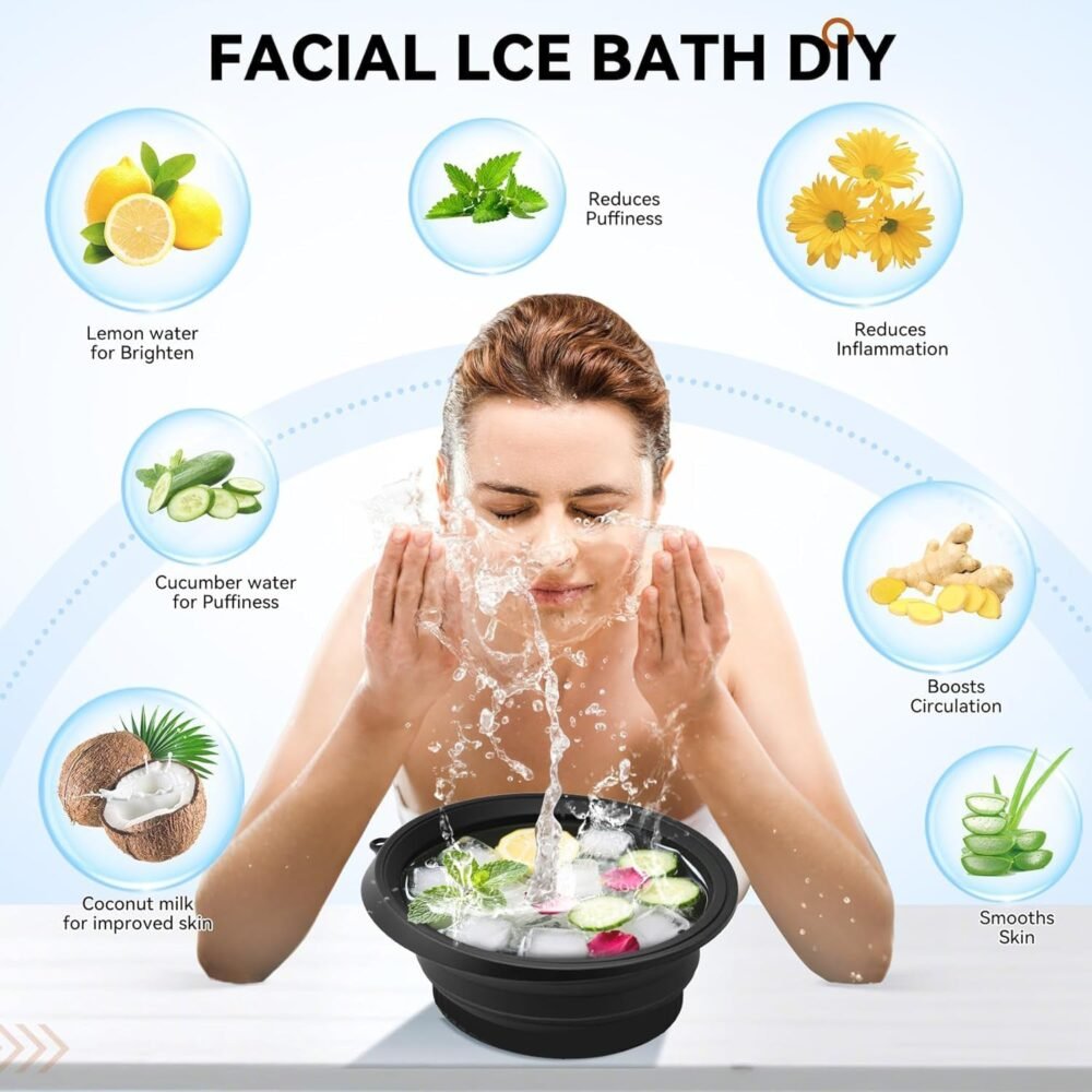 Face-Ice-Bath-Bowl-05.jpg Silicone Ice Facial Bowl – Portable Foldable Cold Therapy