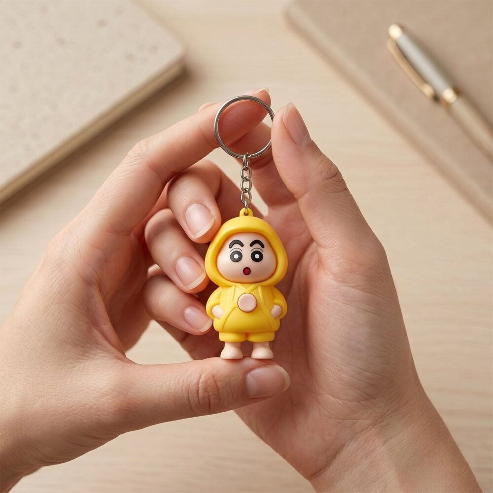 Face Changing Doll Keychain – Multiple Expressions & Compact Design