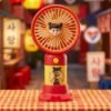 Cute Cartoon Character Mini Fan – Portable & Rechargeable for Kids