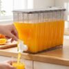 Faucet-Juice-Water-Pitcher-Dispenser-3.jpg Water Jug with Tap Dispenser – 3.6 Litre Compact Plastic Design