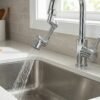Adjustable 360° Rotating Faucet Head – Water Saving & Flexible Control