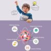 Fidget Magic Cube Spinner Toy – Stress Relief & Focus Enhancer
