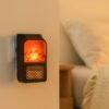 FlameHeater-02.jpg Electric Fireplace Heater ñ Realistic LED Flame |