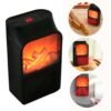 FlameHeater-07.jpg Electric Fireplace Heater ñ Realistic LED Flame |