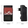 FlameHeater-size.jpg Electric Fireplace Heater ñ Realistic LED Flame |