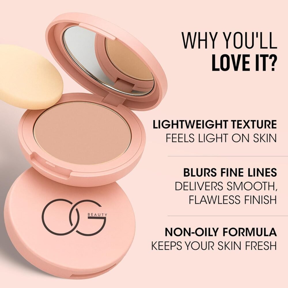 Compact Powder – Flawless Matte Finish with Hydration