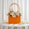 Foldable Flower Packaging Bag – Waterproof & Elegant Handle