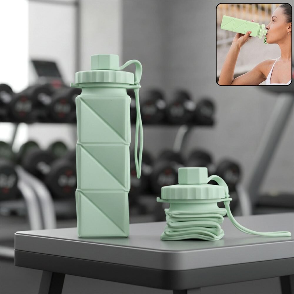Foldable Water Bottle – Leakproof & Space-Saving Design
