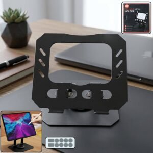 Foldablemetalholder-WOSKU-01.jpg Foldable Adjustable Metal Tablet Stand – Multi-Angle Desk Support