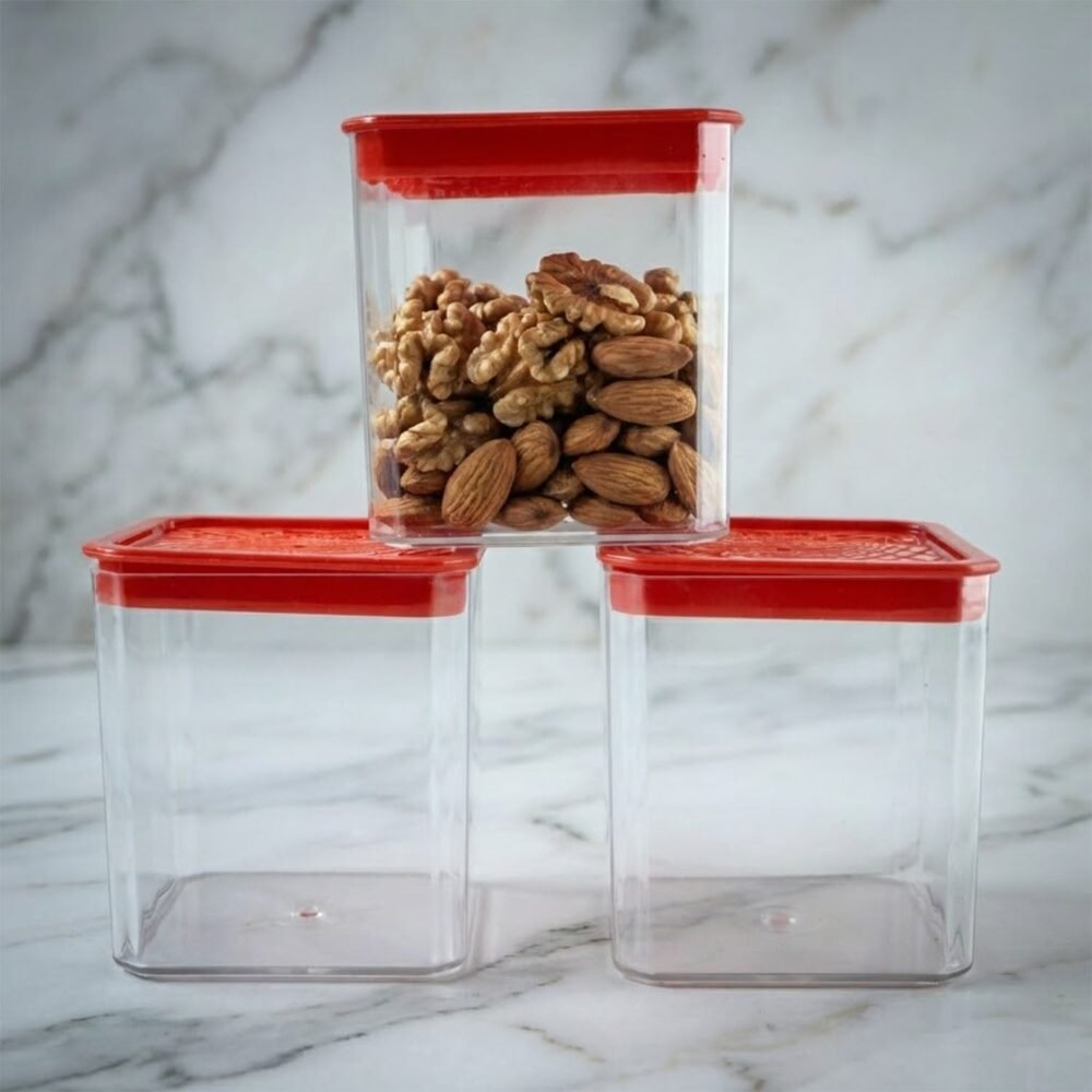 FoodContainer-03.jpg Airtight Food Storage Container Set – 3 Pieces, 350 ml Each