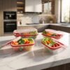 Collapsible Food Storage Container Set – Space-Saving & Airtight