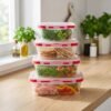 Collapsible Food Storage Container Set – Space-Saving & Airtight