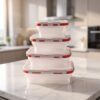 Collapsible Food Storage Container Set – Space-Saving & Airtight