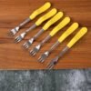 Stainless Steel Big Fork Set – Durable 10-Piece Dining Forks
