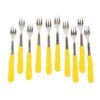 Stainless Steel Big Fork Set – Durable 10-Piece Dining Forks