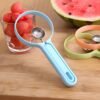 FruitPeeler-03.jpg Melon Baller – Multi-Function Fruit Cutter with Silicone Handle