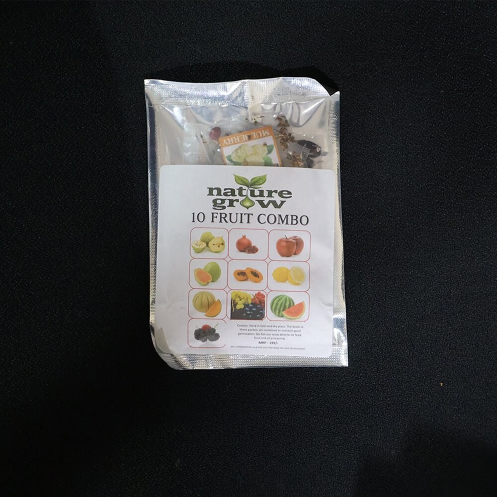 Fruit Seeds Combo Pack – 10 Quality Varieties for Home Gardening