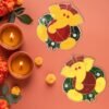 GaneshJi-02.jpg Lord Ganesha Wall Hanging Stickers – Set of 2 Vibrant Decor