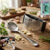 Garlic Press Tool – Heavy-Duty & Ergonomic Kitchen Set