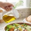 Glass Oil Bottle – 580ml Leak-Proof & Easy Pour Design