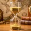 Glass-Sand-Timer-2.jpg Elegant 4-Minute Glass Sand Timer for Desk & Decor