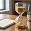 Glass-Sand-Timer-5.jpg Elegant 4-Minute Glass Sand Timer for Desk & Decor