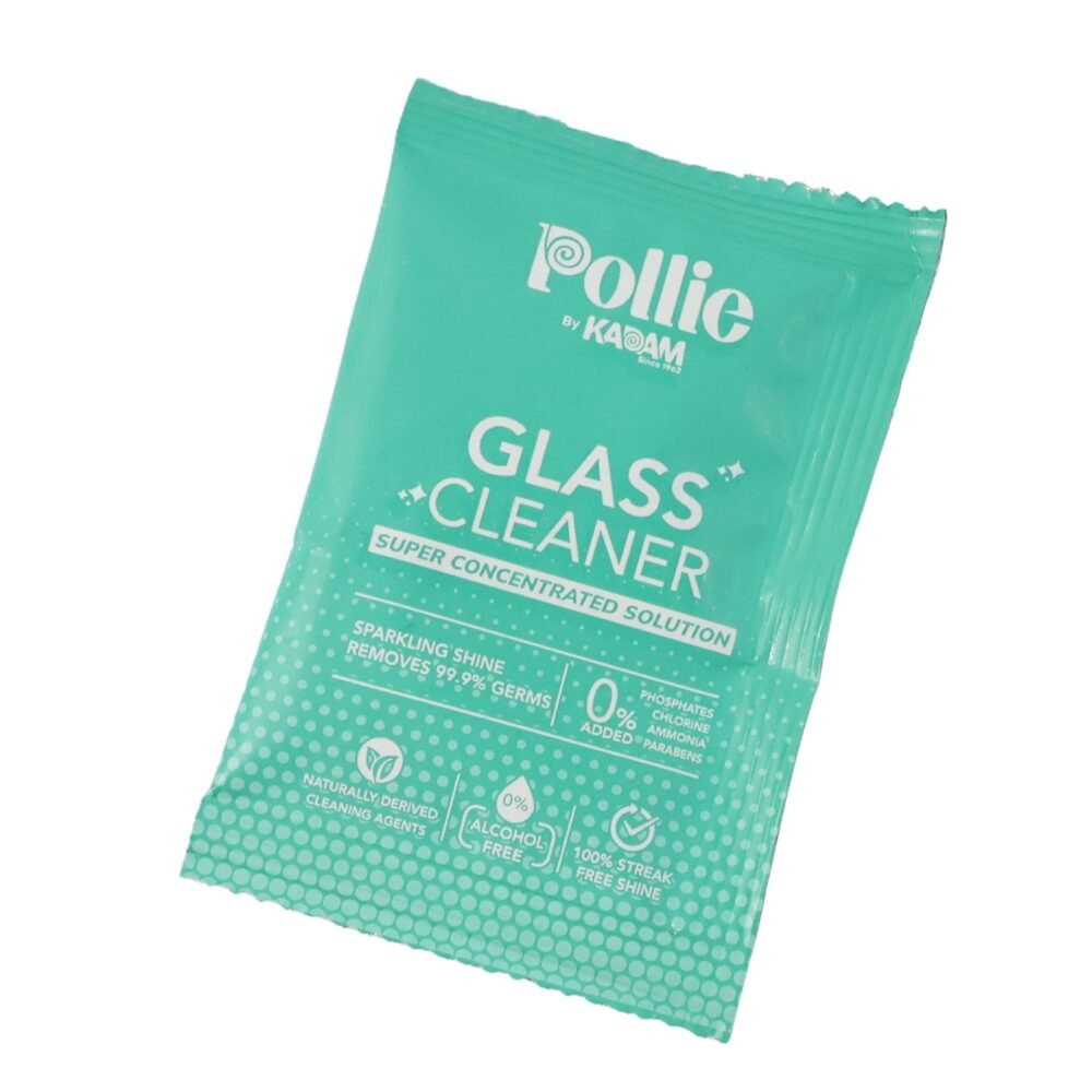 Glass & Mirror Cleaner Sachet – Streak-Free 15g Concentrate