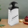 Grater-02.jpg Stainless Steel 4-in-1 Grater & Slicer – Multipurpose Kitchen Tool
