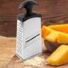 Grater-04.jpg Stainless Steel 4-in-1 Grater & Slicer – Multipurpose Kitchen Tool