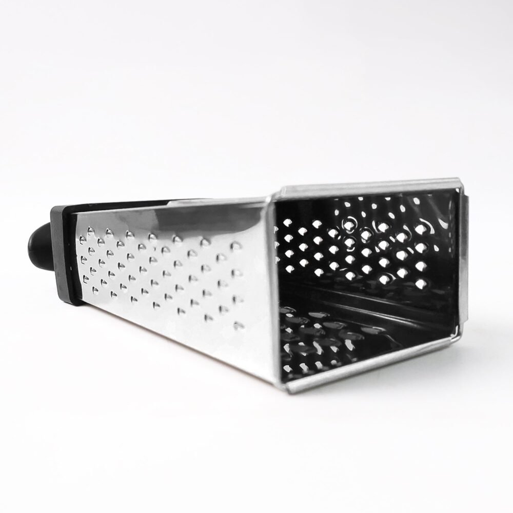 Grater-06.jpg Stainless Steel 4-in-1 Grater & Slicer – Multipurpose Kitchen Tool