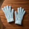 GreyHandGlove-05.jpg Fleece Winter Gloves – Cozy Full Finger Hand Warmers for Men & Women
