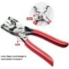 Snap Button Plier Kit – Heavy Duty with 100+ Assorted Studs