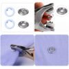 Snap Button Plier Kit – Heavy Duty with 100+ Assorted Studs