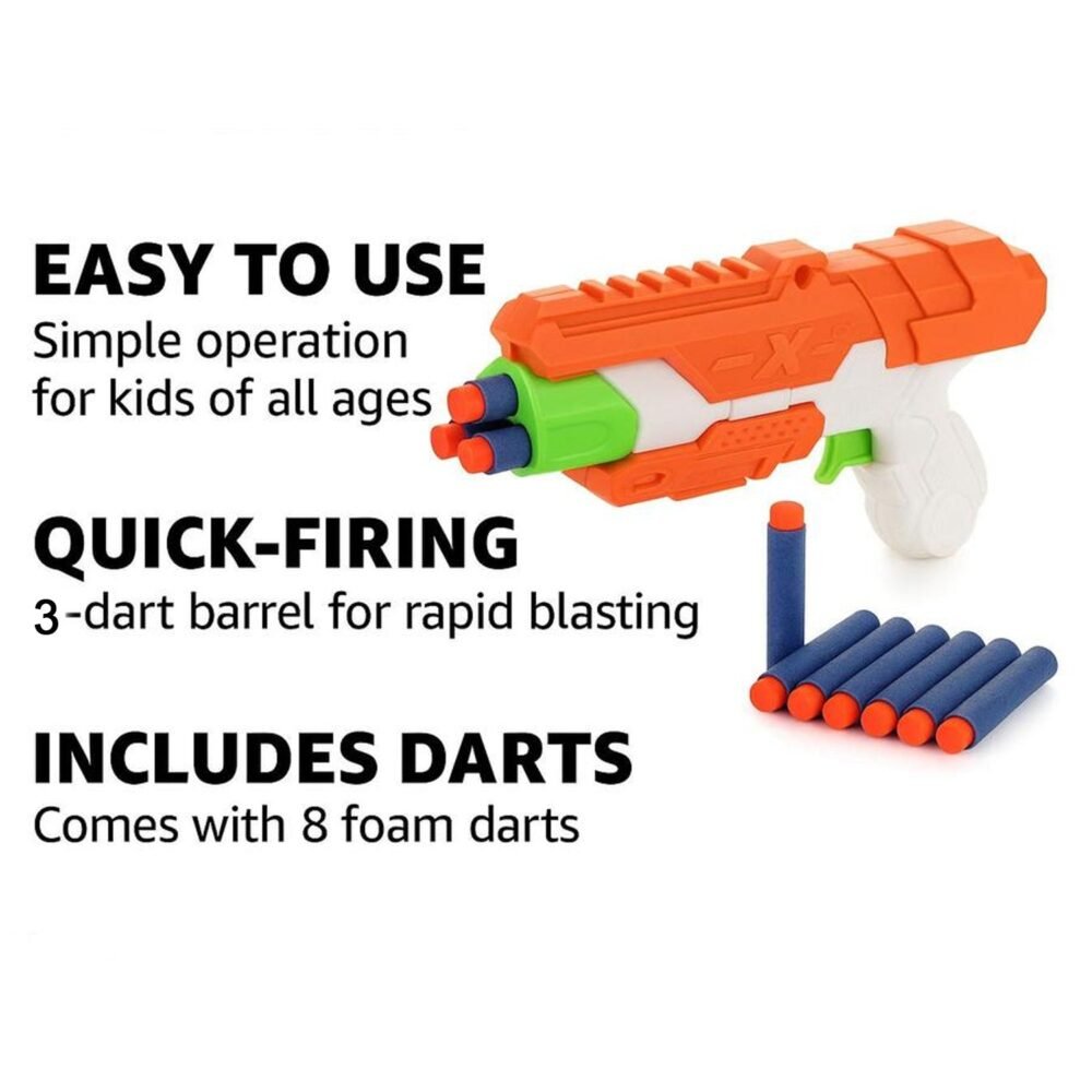 Toy Dart Gun – Compact Foam Bullet Blaster for Kids Fun